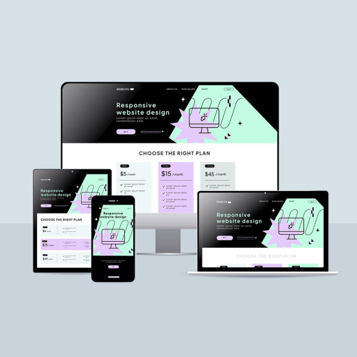 반응형 홈페이지